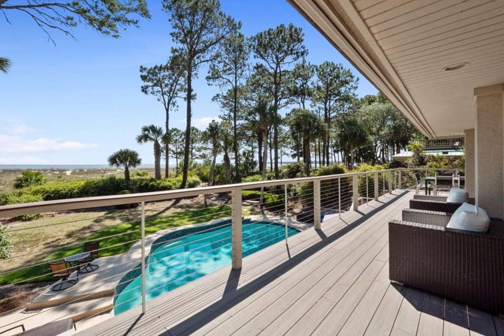 7 Black Duck - Top Notch Views & Amenities In A Private Oceanfront Oasisヒルトンヘッドアイランド エクステリア 写真