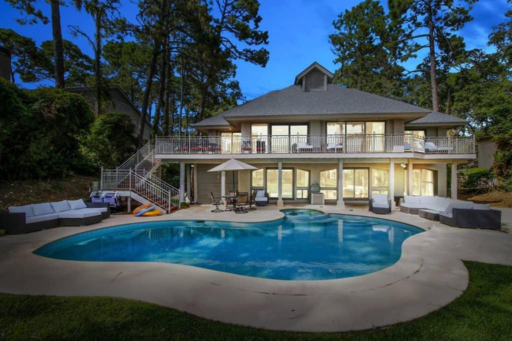 7 Black Duck - Top Notch Views & Amenities In A Private Oceanfront Oasisヒルトンヘッドアイランド エクステリア 写真