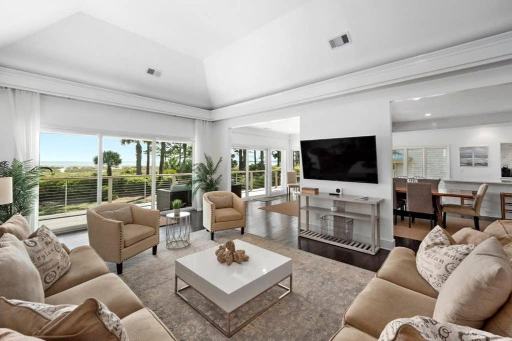 7 Black Duck - Top Notch Views & Amenities In A Private Oceanfront Oasisヒルトンヘッドアイランド エクステリア 写真